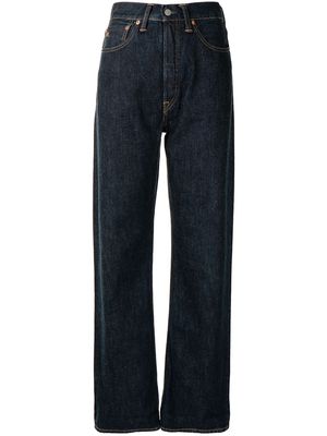 Ralph Lauren RRL high-waisted straight-leg jeans - Blue