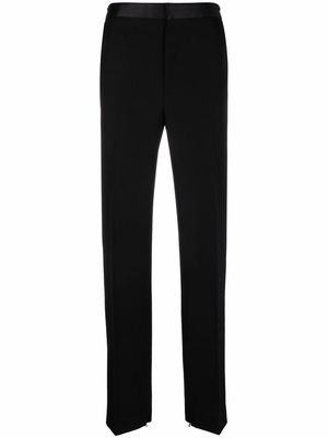 Bottega Veneta V slider-detail tailored trousers - Black