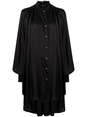 Ann Demeulemeester Nanette oversized high-neck blouse - Black
