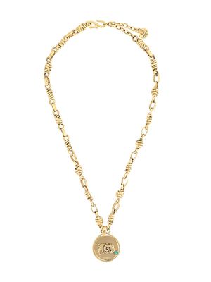 Goossens Talisman Aries medal necklace - Gold
