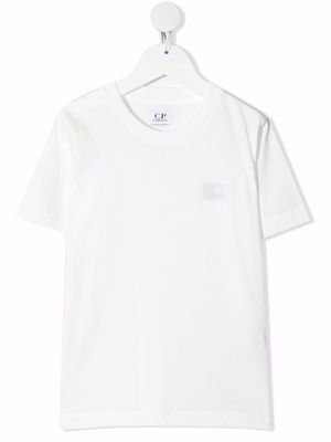 C.P. Company Kids logo-print T-shirt - White