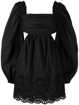 Rebecca Vallance Rocky cut-out mini dress - Black