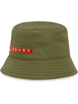 Prada Linea Rossa bucket hat - Green