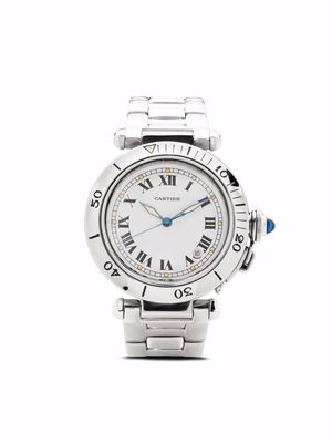 Cartier pre-owned Pasha 38mm - White