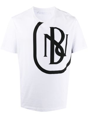 Neil Barrett logo-print T-shirt - White