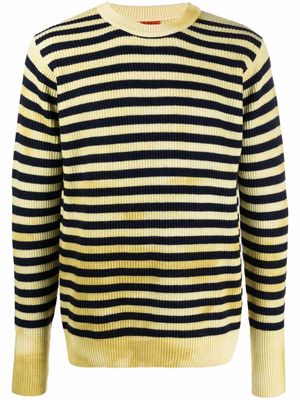 Barena striped wool-knit jumper - Yellow