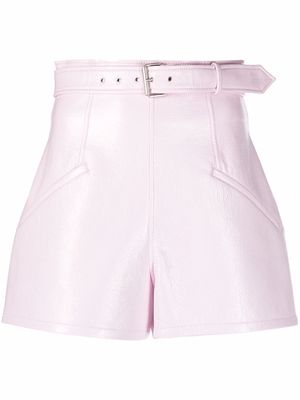 Philosophy Di Lorenzo Serafini belted structured shorts - Pink