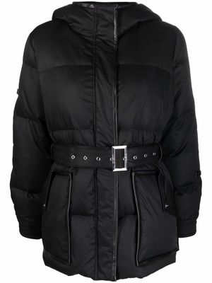 Max & Moi hooded padded down coat - Black