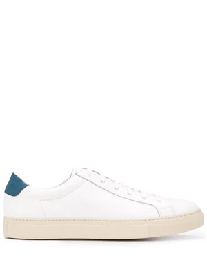 Scarosso lace-up low-top sneakers - White