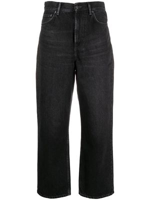 Acne Studios 1993 tapered high-waisted jeans - Black