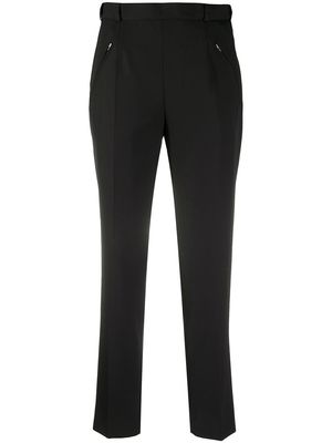 Maison Margiela high-waisted cropped trousers - Black