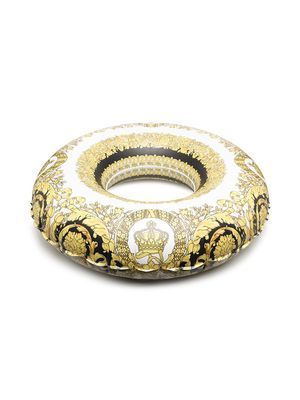 Versace Baroque print inflatable ring - Yellow