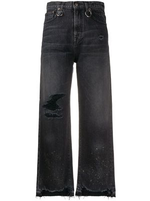 R13 Camille wide-leg jeans - Black