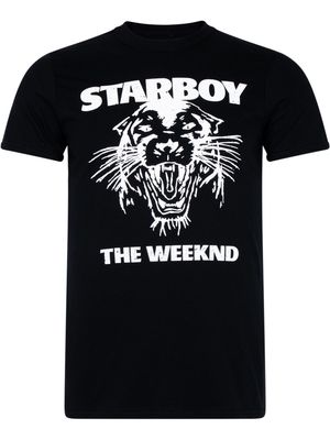 The Weeknd Starboy Panther T-shirt - Black
