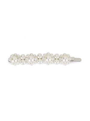 Simone Rocha pearl-embellished hair clip - White