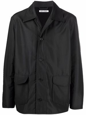 Our Legacy button-up shirt jacket - Black