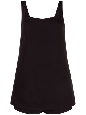 Valentino sleeveless playsuit - Black