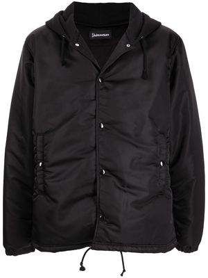 UNDERCOVER hooded padded bomber jacket - Black