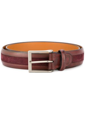 Magnanni classic buckle belt - Brown