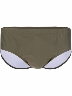 Ron Dorff slim-fit swim trunks - Green