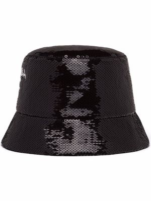 Prada sequin bucket hat - Black