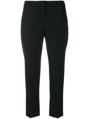 Alexander McQueen cropped tailored trousers - Black