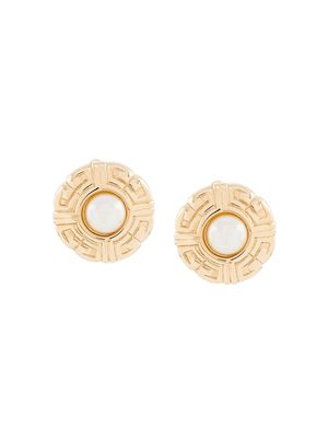 Givenchy Pre-Owned 1980s clip-on earrings - Gold