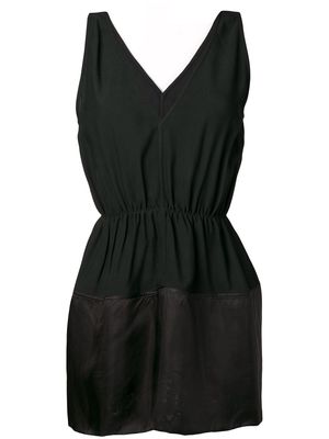 Rick Owens elasticated waist vest - Black