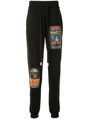 Haculla movie poster print track trousers - Black