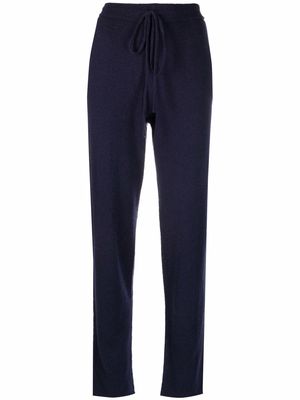 12 STOREEZ cashmere knit trousers - Blue