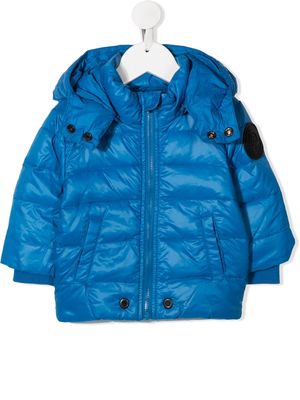 Diesel Kids padded hooded jacket - Blue