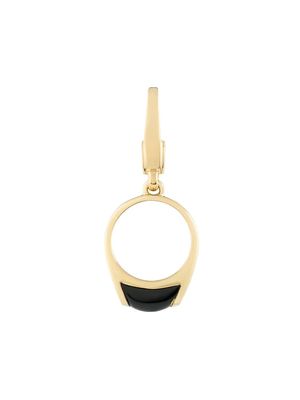 Bvlgari Pre-Owned pre-owned 18kt yellow gold charm pendant