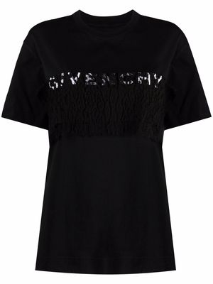 Givenchy logo-print short-sleeve T-shirt - Black