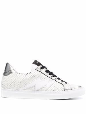 Zadig&Voltaire Keith low-top sneakers - White