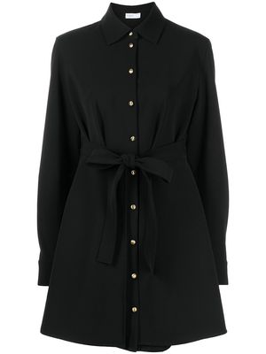 Rosetta Getty long-sleeve shirt dress - Black