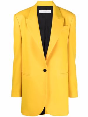 Philosophy Di Lorenzo Serafini single-breasted tailored blazer - Yellow