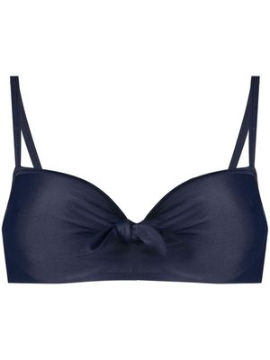 Marlies Dekkers bow-detail bikini top - Blue