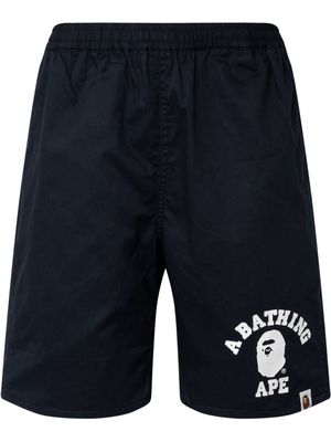 A BATHING APE® Colour Camo reversible shorts - Black