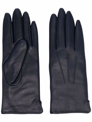 Aspinal Of London slip-on leather gloves - Blue