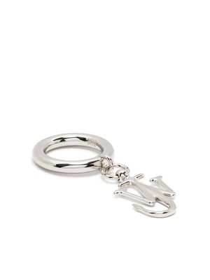 JW Anderson JW Anchor charm ring - Silver