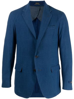 Polo Ralph Lauren seersucker single-breasted sport coat - Blue