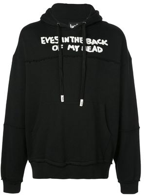 Haculla Eyes In The Back Of My Head hoodie - Black