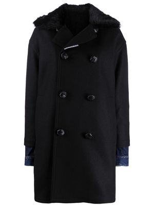 Dsquared2 double-breasted coat - Black