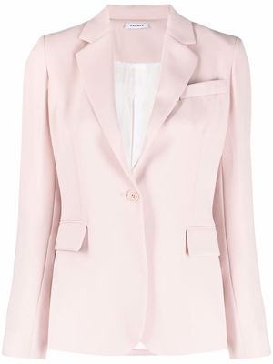 P.A.R.O.S.H. single-breasted tailored blazer - Pink