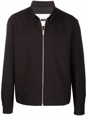Jil Sander zip-up shirt jacket - Black