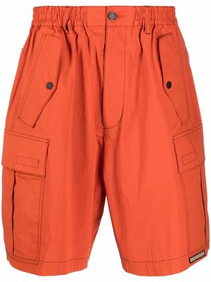 Dsquared2 contrast-stitching cargo trousers - Orange