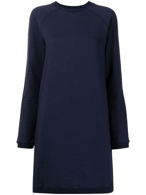 YMC Daisy long-sleeve dress - Blue