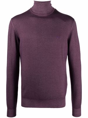 ETRO rollneck wool jumper - Purple