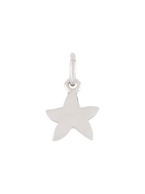 Dodo 18kt white gold Star charm - Silver