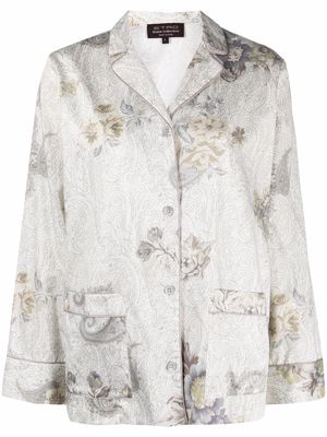 ETRO HOME floral-print pajama set - White